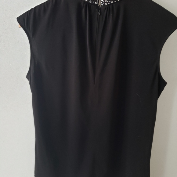 MICHAEL Michael Kors Black Sleeveless Top - Picture 2 of 6